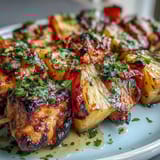 Grilled Pineapple Chicken Skewers