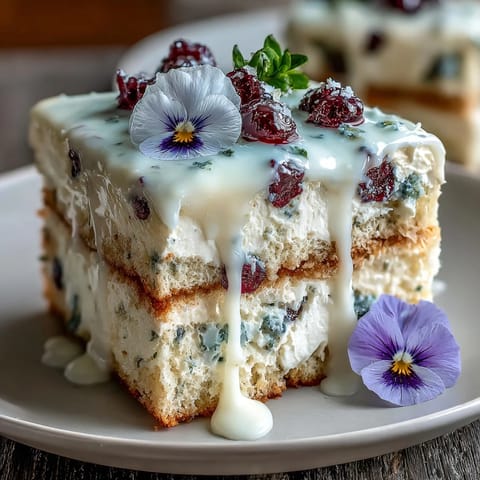 Spring Naked Cake Lemon