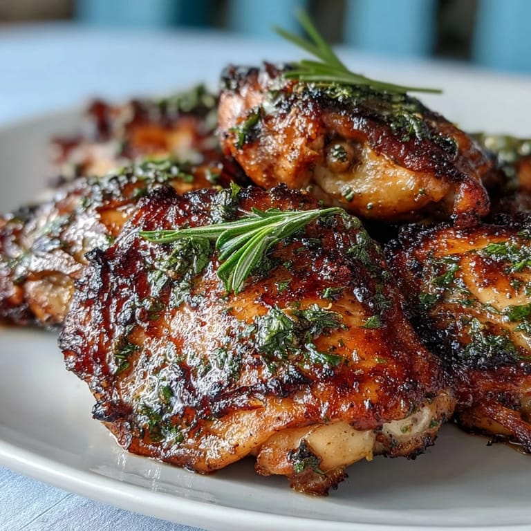 Juicy whole chicken infused with rosemary, thyme, and lemon, served with golden roasted baby potatoes for a hearty spring meal.