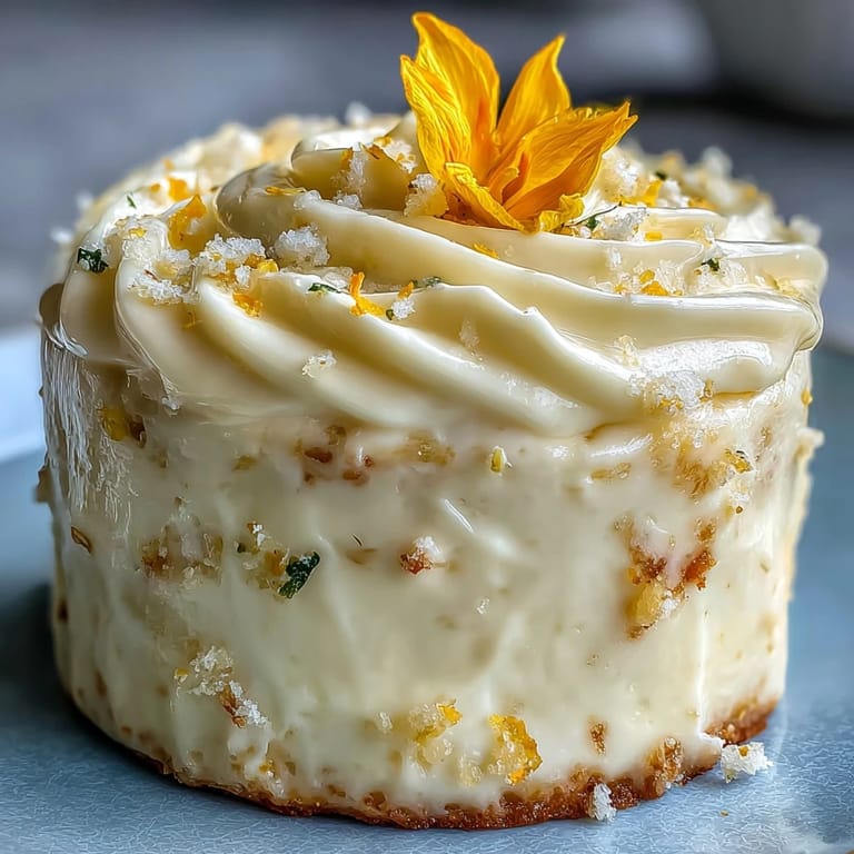 A delightful-looking Baby Shower Lemon Sunshine Cake, ready for festive serving.